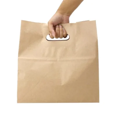 High-Strength Die-Cut Brown Kraft Paper Bags – Eco-Friendly Durable Solutions for Food & Retail High-Strength Die-Cut Brown Kraft Paper Bags – Eco-Friendly Durable Solutions for Food & Retail