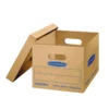 Tape-Free Assembly Custom Printed Bankers Boxes – Portable High-Strength Corrugated Storage Solution
