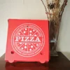 Corrugated Biodegradable Pizza Box Food Grade 6 8 9 10 12 14 16 20 Inches Pizza Packing Carton Box Customized Logo