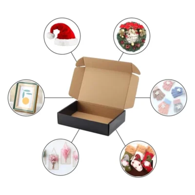 Premium Custom Black Corrugated Shipping Box – High-Strength Durable Mailer Premium Custom Black Corrugated Shipping Box – High-Strength Durable Mailer