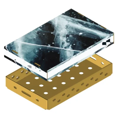 Premium Crab Legs Cardboard Package