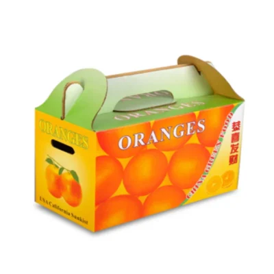 Customized High-Strength Fruit Carton Packaging for Big Oranges Customized High-Strength Fruit Carton Packaging for Big Oranges