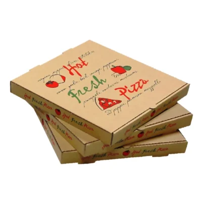 Factory Customized High Quality Food Grade Corrugated Pizza Boxes