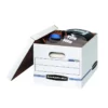 Tape-Free Assembly Custom Printed Bankers Boxes – Portable High-Strength Corrugated Storage Solution
