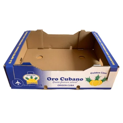 Custom Printed High Quality Peach Fruit Box Custom Printed High Quality Peach Fruit Box