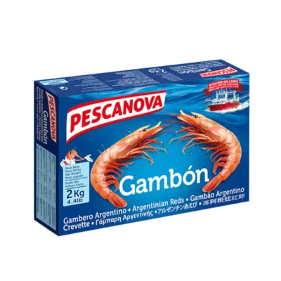 Brine Individually Quick Frozen (IQF) Shrimp Carton Packaging