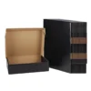 Premium Custom Black Corrugated Shipping Box – High-Strength Durable Mailer Premium Custom Black Corrugated Shipping Box – High-Strength Durable Mailer