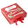 Bespoke Flap Lid Christmas Gift Box with Magnetic Closure