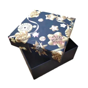 Colorful Corrugated Gift Paper Box with Detachable Lid Colorful Corrugated Gift Paper Box with Detachable Lid