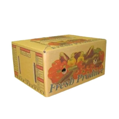 Custom Printed High Quality Corrugated Banana Packaging Box for Global Export