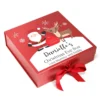 Bespoke Flap Lid Christmas Gift Box with Magnetic Closure