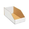 Customized High-Strength Corrugated Cardboard Open Top Bin Box – Multi-Functional Storage & Retail Display Solution