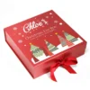 Bespoke Flap Lid Christmas Gift Box with Magnetic Closure
