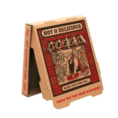 Factory Customized High Quality Food Grade Corrugated Pizza Boxes