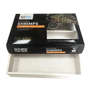 Printed Corrugated Paper Frozen Seafood Box