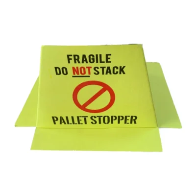 Premium Recycled Cardboard Pallet Stopper Cones – High-Visibility "Do Not Stack" Solutions for Professional Logistics Safety