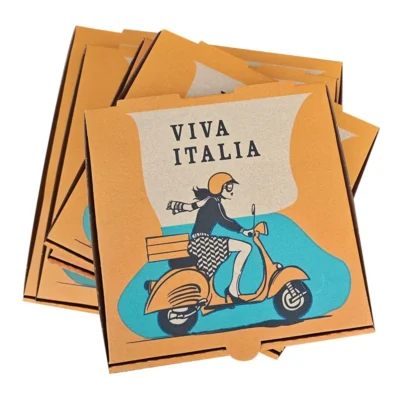 Corrugated Pizza Box With Logo