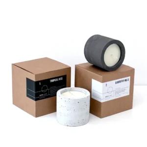 Customizable Premium Paper Candle Gift Packaging Boxes – Elegant Solutions for Jar & Luxury Candles